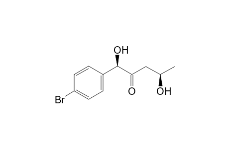 (1R,4R)-1-(4-Bromophenyl)-1,4-dihydroxypentan-2-one