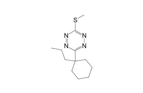 3-(Methylthio)-6-(1-propylcyclohexyl)-1,2,4,5-tetrazine