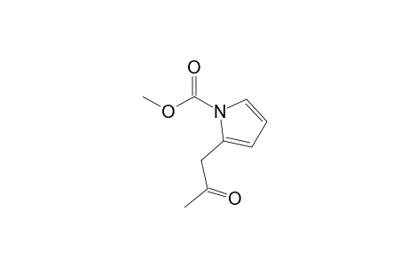 2-(2-oxopropyl)-1-pyrrolecarboxylic acid methyl ester