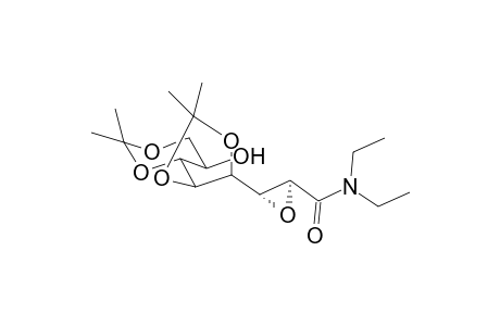 N,N-Diethyl-2,3-anhydro-4,5;6,8-di-O-isopropylidene-D-erythro-L-gluco-octanamide