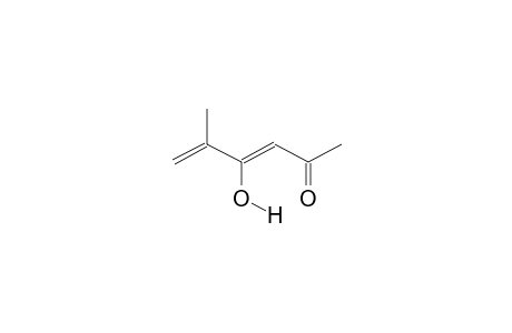 3-Hydroxy-2-methyl-1,3-hexadien-5-one