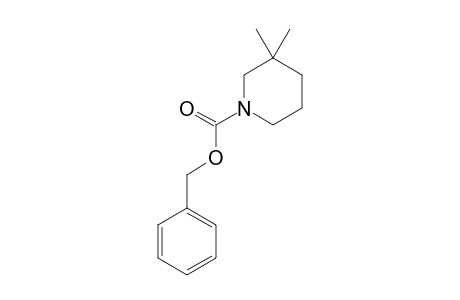 N-BENZYLOXYCARBONYL-3,3-DIMETHYLPIPERIDINE