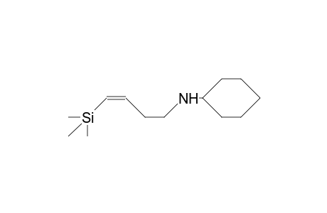 N-Cyclohexyl-(Z)-4-trimethylsilyl-3-buten-1-yl amine