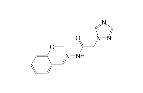 N'-[(E)-(2-methoxyphenyl)methylidene]-2-(1H-1,2,4-triazol-1-yl)acetohydrazide