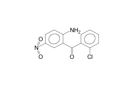 Methanone, (2-amino-5-nitrophenyl)(2-chlorophenyl)-