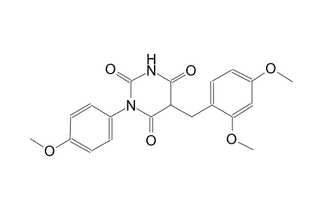 5-(2,4-dimethoxybenzyl)-1-(4-methoxyphenyl)-2,4,6(1H,3H,5H)-pyrimidinetrione