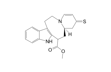 2H-3,7-Methanoazacycloundecino[5,4-b]indole-9-carboxylic acid, 1,6,7,8,9,10-hexahydro-6-thioxo-, methyl ester, (7R*,9R*)-(.+-.)-