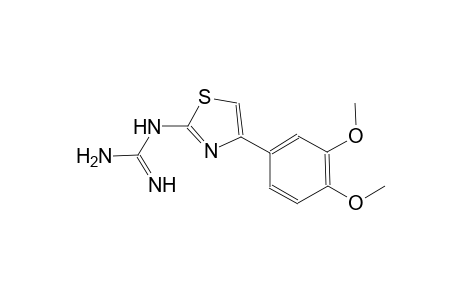 guanidine, N-[4-(3,4-dimethoxyphenyl)-2-thiazolyl]-