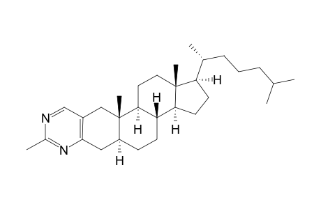 2'-Methyl-5.alpha.-cholest-2-eno[3,2-d]pyrimidine