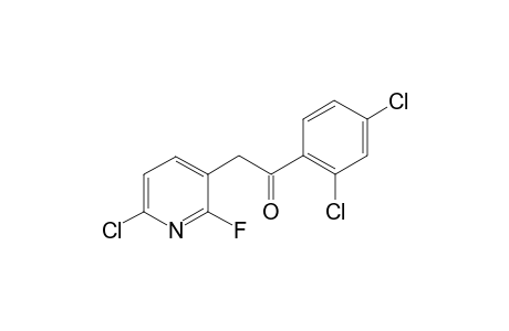 2-(6-Chloro-2-fluoropyridin-3-yl)-1-(2,4-dichlorophenyl)ethanone