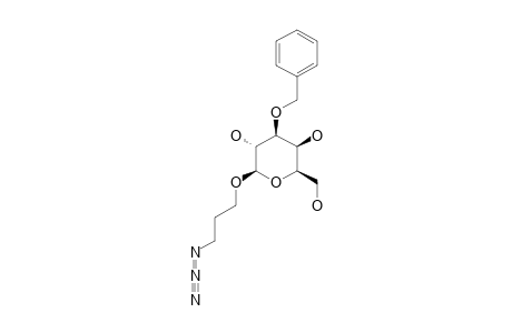 3-AZIDOPROPYL-3-O-BENZYL-BETA-<RSF>-D-GALACTOPYRANOSIDE