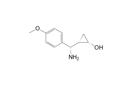 (1S,2S)-2-[(S)-Amino(4-methoxyphenyl)methyl]cyclopropan-1-ol