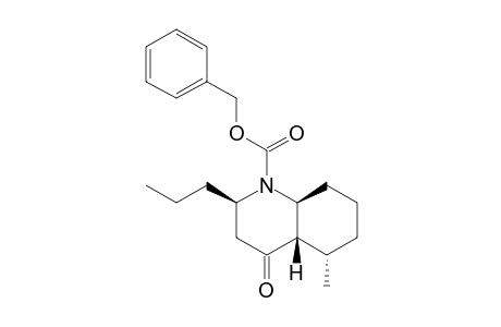 (2S,4AR,5R,8AR)-N-BENZYLCARBONYL-2-PROPYL-5-METHYL-DECAHYDROQUINOLIN-4-ONE