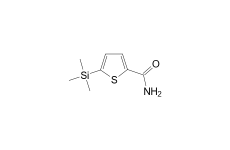 5-(Trimethylsilyl)thiophene-2-carboxamide