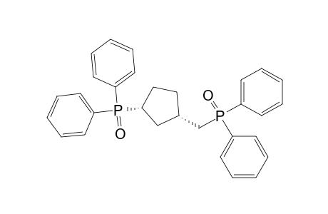 (1S, 3R) 1-(Diphenylphosphinoyl)-3-(diphenylphosphinoylmethyl)cyclopentane