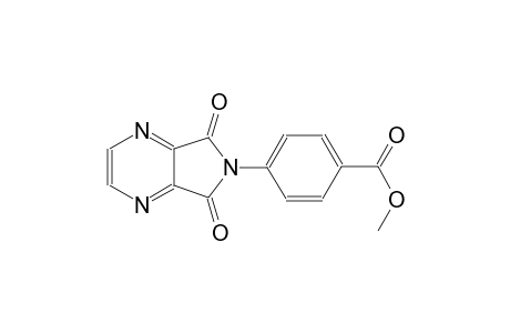 benzoic acid, 4-(5,7-dihydro-5,7-dioxo-6H-pyrrolo[3,4-b]pyrazin-6-yl)-, methyl ester