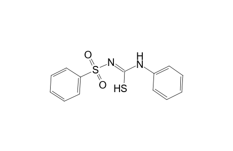 Benzenesulfonamide, N-[(phenylamino)thioxomethyl]-