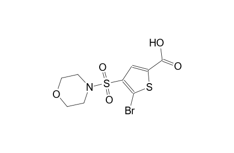 5-bromo-4-(4-morpholinylsulfonyl)-2-thiophenecarboxylic acid