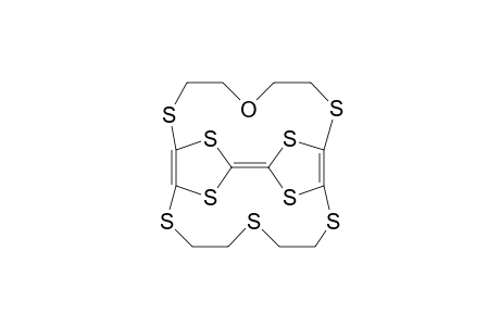 2,7-(4'-Oxa-1',7'-dithiaheptane-1',7'-diyl)- 3,6-(1',4',7'-Trithiaheptane-1',7'-diyl)-1,4,5,8-tetrafulvalene