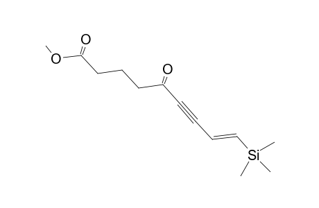 (E)-5-Oxo-9-trimethylsilanyl-non-8-en-6-ynoic acid methyl ester