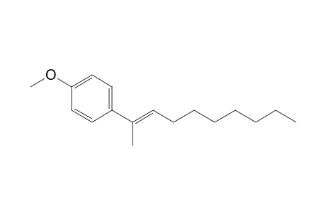 (E)-2-(4'-methoxyphenyl)dec-2-ene