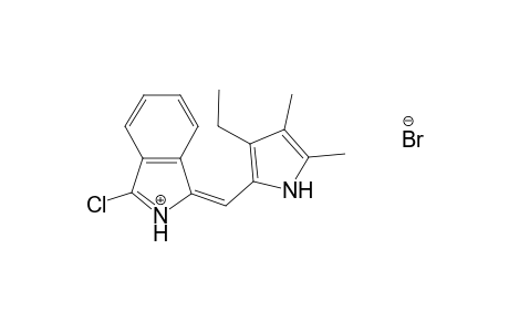1-Chloro-7-ethyl-8,9-dimethylbenzopyrromethylene hydrobromide