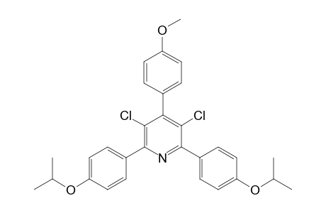 3,5-Dichloro-2,6-bis(4-isopropoxyphenyl)-4-(4-methoxyphenyl)pyridine