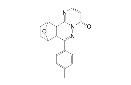 8,11-Epoxy-7-p-tolyl-7a,8,9,10,11,11a-hexahydro-4H-pyrimido[2,1-a]phthalazin-4-one
