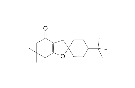Spiro[6,6-Dimethyl-2,3,4,5,6,7-hexahydro-1-benzofuran-4-one-2,1'-(4'-t-butylcyclohexane]