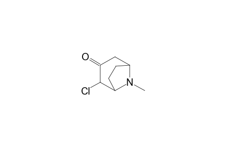 8-Azabicyclo[3.2.1]octan-3-one, 2-chloro-8-methyl-, exo-