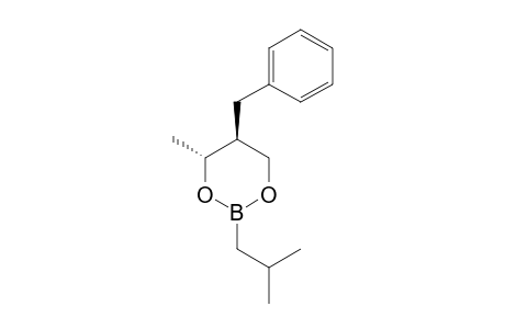2-ISOBUTYL-4-METHYL-5-BENZYL-1,3,2-DIOXABORINANE