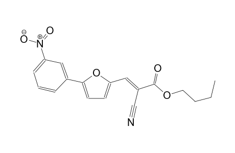 2-propenoic acid, 2-cyano-3-[5-(3-nitrophenyl)-2-furanyl]-, butylester, (2E)-