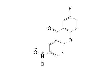 5-Fluoro-2-(4-nitrophenoxy)benzaldehyde