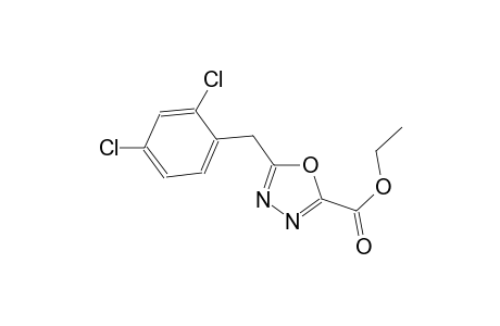 1,3,4-oxadiazole-2-carboxylic acid, 5-[(2,4-dichlorophenyl)methyl]-, ethyl ester