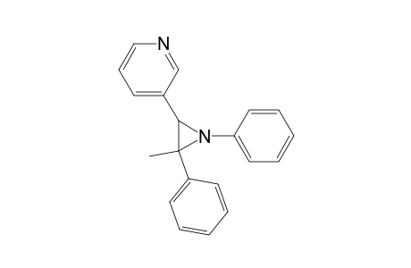 N-Phenyl-2'-phenyl-2'-methyl-3'-(3-pyridinyl)aziridine
