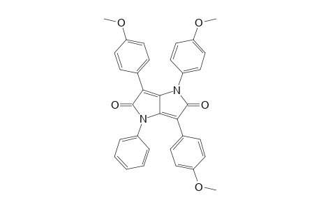 1,3,6-Tri(4-methoxyphenyl)-4-phenylpyrrolo[3,2-b]pyrrole-2,5-dione