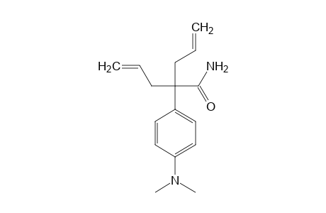 2-ALLYL-2-[p-(DIMETHYLAMINO)PHENYL]-4-PENTENAMIDE