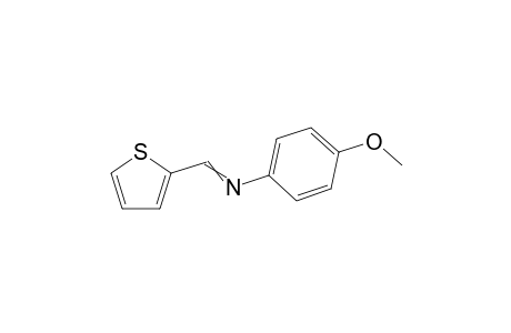 N-(4-Methoxyphenyl)-1-(thiophen-2-yl)methanimine