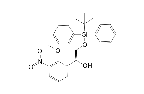 (S)-2-(tert-Butyldiphenylsilyloxy)-1-(2-methoxy-3-nitrophenyl)ethanol