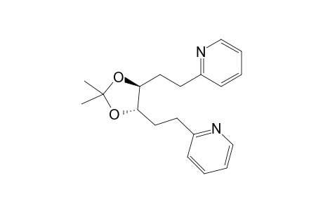 (3S,4S)-1,6-Bis(2-pyridyl)-3,4-O-isopropylidene-3,4-dihydroxyhexane