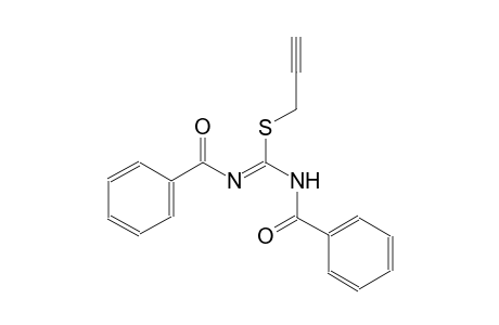 2-propynyl N-benzoyl-N'-[(Z)-oxo(phenyl)methyl]imidothiocarbamate