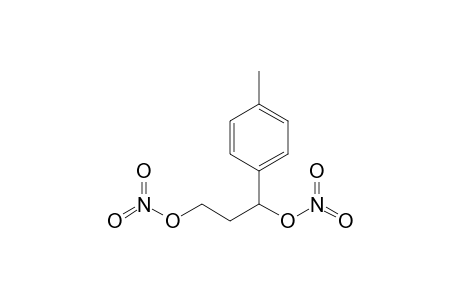 1-(4-Methylphenyl)propane-1,3-diyl dinitrate