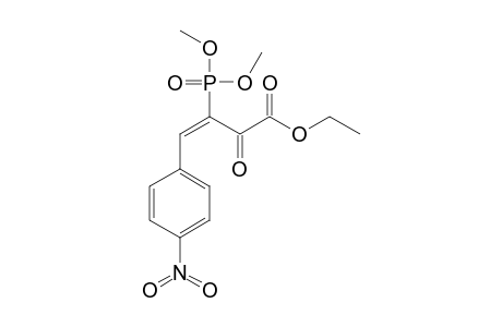 (E)-ETHYL-3-DIMETHOXYPHOSPHORYL-4-(4-NITROPHENYL)-2-OXOBUT-3-ENOATE