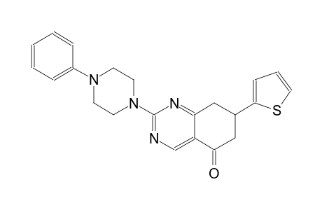 2-(4-phenyl-1-piperazinyl)-7-(2-thienyl)-7,8-dihydro-5(6H)-quinazolinone