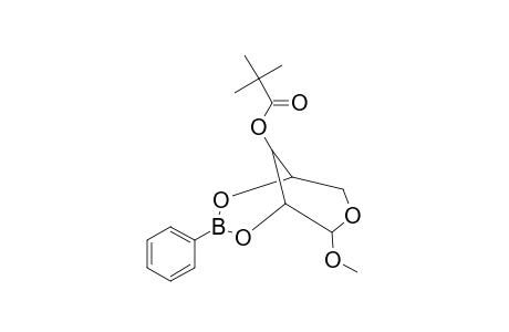 (6-methoxy-3-phenyl-2,4,7-trioxa-3-borabicyclo[3.3.1]nonan-9-yl) 2,2-dimethylpropanoate