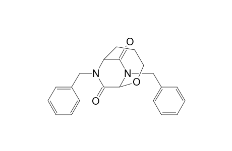 2-Oxa-7,9-diazabicyclo[4.2.2]decane-8,10-dione, 7,9-bis(phenylmethyl)-