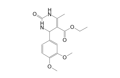 Ethyl 4-(3,4-dimethoxyphenyl)-6-methyl-2-oxo-1,2,3,4-tetrahydropyrimidine-5-carboxylate