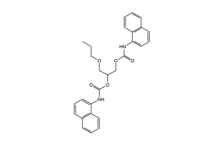 1-NAPHTHALENECARBAMIC ACID, (PROPOXYMETHYL)ETHYLENE ESTER