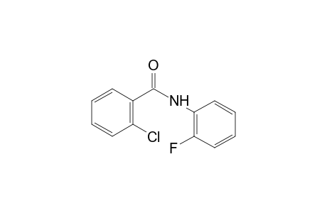 2-Chloro-N-(2-fluorophenyl)benzamide