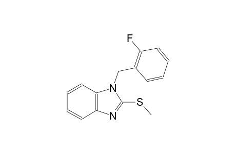 1-(2-fluorobenzyl)-2-(methylsulfanyl)-1H-benzimidazole